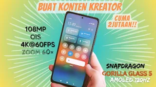 7 Hp 2 jutaan Konten Kreator 108Mp, Ois, Snapdragon, Amoled 120hz, Zoom 60x