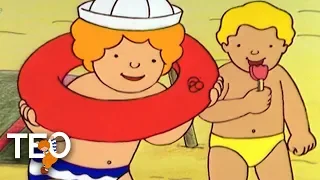 TEO | DIVERSIÓN EN LA PLAYA | Episodios completos para niños | 30+ minutos