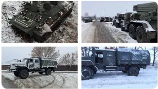 Completely destroyed Russian Military equipment in the outskirts of Kharkiv in #Ukraine