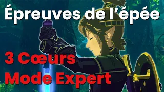 Épreuves de l'Épée : 3 Cœurs Mode EXPERT - Défi impossible ? (Zelda: Breath of the Wild)