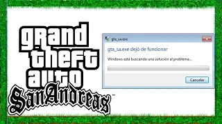 🅲🅾🅼🅾 Solucionar el Error Gta Sa exe dejo de funcionar - [Gta_SA.exe Dejó De Funcionar] -  2020