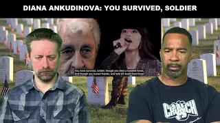 VETERAN REACTS Diana Ankudinova REACTION You Survived Solder "Ты же выжил, солдат". Диана Анкудинова