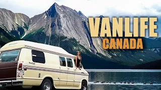 Canadian Road Trip in My 80’s Van (VAN LIFE) - S4EP1