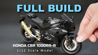 [Full build] Honda CBR1000RR-R Fireblade SP Make It 1/12 Scale step by step build (Tamiya)タミヤホンダCBR