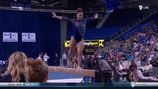 Grace Glenn Balance Beam 2020 UCLA vs Boise State