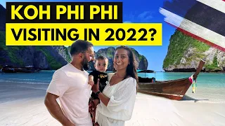 FIRST IMPRESSIONS of Koh Phi Phi in 2022 | Tourist HELL or Tourists Paradise? 🇹🇭