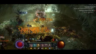 Diablo 4 HELLHAMMER Upheaval HotA Charge Barb T100 NMD Run - 1 Uber (Melted Heart of Selig)