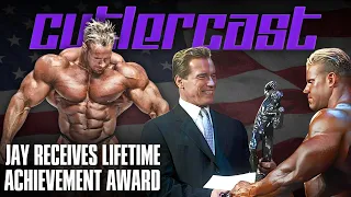 #108 - Gov. Arnold Schwarzenegger gives Jay the lifetime achievement award | Cutler Cast