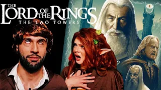 FIRST TIME WATCHING Lord Of The Rings : The Two Towers | MOVIE REACTION (PART 1/2)