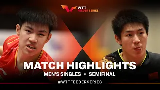 Huang Youzheng vs Wen Ruibo | MS-SF | WTT Feeder Bangkok 2023