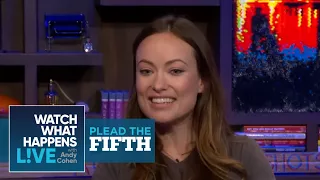 Olivia Wilde Answers Boyfriend Jason Sudeikis' Questions in this Plead the Fifth | WWHL