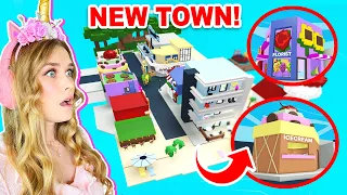 *NEW* FLOATING TOWN IN ADOPT ME! (ROBLOX)