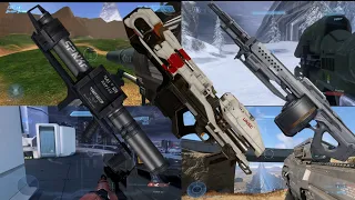 Halo Human Heavy Weapons Evolution 2001-2021 | Xbox Series X | 4K UHD 60 FPS