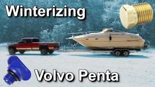 Winterizing a Volvo Penta 5.7GSi SX-M boat engine