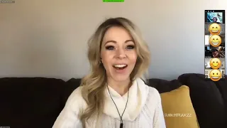 Lindsey Stirling Lose You Now Preview Zoom Meeting