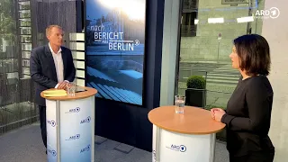 Sie fragen, Grünen-Chefin Annalena Baerbock antwortet - jetzt live im Nach-Bericht aus Berlin.