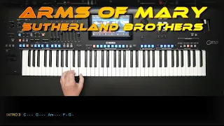 Arms Of Mary - Sutherland Brothers, Cover, eingespielt mit titelbezogenem Style auf Yamaha Genos