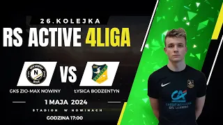 RS Active IV Liga Świętokrzyska Kolejka.26 GKS Zio-Max Nowiny 5:1 Łysica Bodzentyn