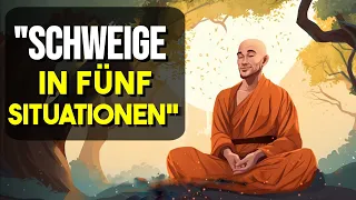 IMMER IN 5 SITUATIONEN SCHWEIGEN | Die Kraft der Stille | Zen Motivationsgeschichte