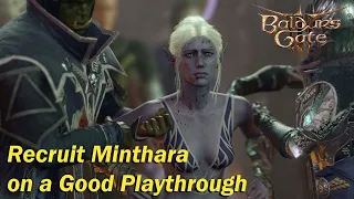 How to Recruit Minthara on a Good Playthrough - Baldur's Gate 3
