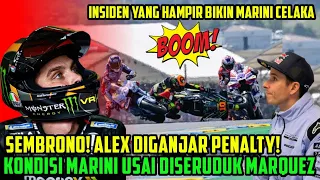 BIKIN NGILU! KONDISI TERKINI ADIK TIRI ROSSI LUCA MARINI USAI DISERUDUK ALEX MARQUEZ