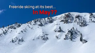 Freeride Skiing at its best.. IN MAY??