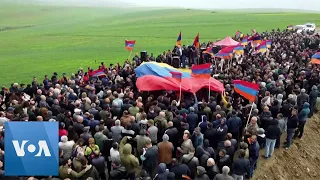 Armenians Rally Against Blockade of Nagorno-Karabakh | VOANews