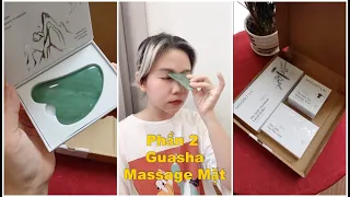 (gợi ý quà tặng 8/3) phần 2: review guasha massage mặt - sản phẩm Châu mê nhất trong bộ quà