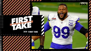 Is Aaron Donald the best defensive player ever? | First Take