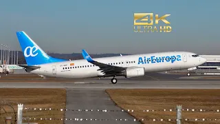 Boeing 737-8AS from Air Europa EC-NVP departure at Munich Airport MUC EDDM