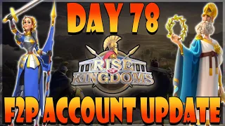 Day 78 - 8.8-Million Power with VIP 10 - F2P in RoK With KvK On The Way!