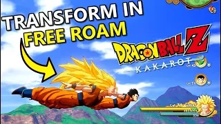 Dragon Ball Z Kakarot How To Use Transformations in Free Roam