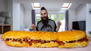 THE ULTIMATE ELVIS SANDWICH | 17,000 CALORIES | BeardMeatsFood