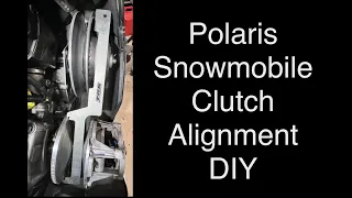 Polaris Axys and Matryx clutch alignment DIY