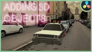 Adding 3D Objects | DaVinci Resolve 17 |