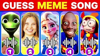 Guess The Meme & Youtuber By Song | Lay Lay, King Ferran, Salish Matter, MrBeast, Elsa, Tenge Song