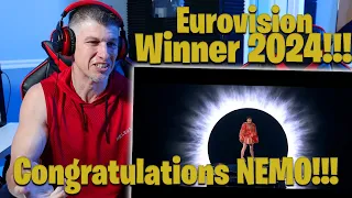 Nemo - The Code (LIVE) _ Switzerland🇨🇭_ Grand Final _ Eurovision 2024 REACTION!!!