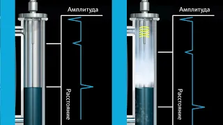 Точное измерение уровня при наличии газовой/паровой фазы над поверхностью жидкости
