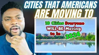Brit Reacts To THE 10 CITIES THAT AMERICANS ARE MOVING TO!