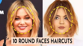 10 Best Haircuts for Round Faces