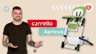 Carrello Apricus детский стульчик для кормления. Обзор стульчика для кормления Каррелло Априкус