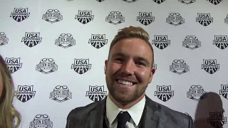 Grant Shoults on the Golden Goggles Red Carpet