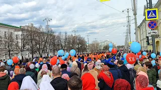 Пасхальный крестный ход в Екатеринбурге