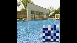 MD001T Outdoor Swimming Pool Mosaic Tile