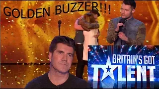 Calum Scott | Dancing on my own | Audition Week 1| GOLDEN BUZZER!