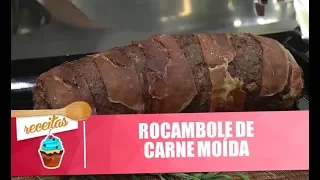 Rocambole de carne moída e convidados de A Bella Itália - Vida Melhor - 01/06/2018