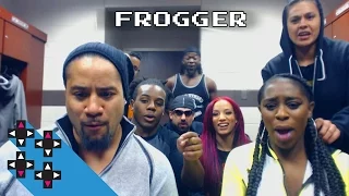 Jimmy Uso & Naomi's domestic laundry Frogger battle — Gamer Gauntlet