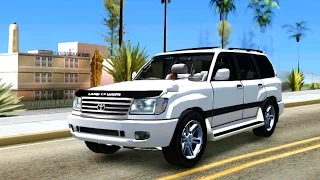 Toyota Land Cruiser 100 VX - GTA MOD _REVIEW