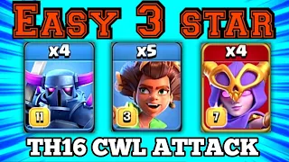 TH16 Amazing Root Rider Attack Strategy | Th16 Root Witch Attack | th16 Root Pekka Attack || COC ||