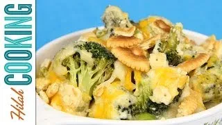 How to Make Broccoli Cheese Casserole Recipe |  Hilah Cooking